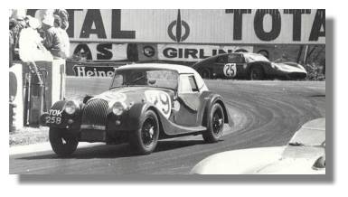 Morgan Plus 4 SS at Le Mans